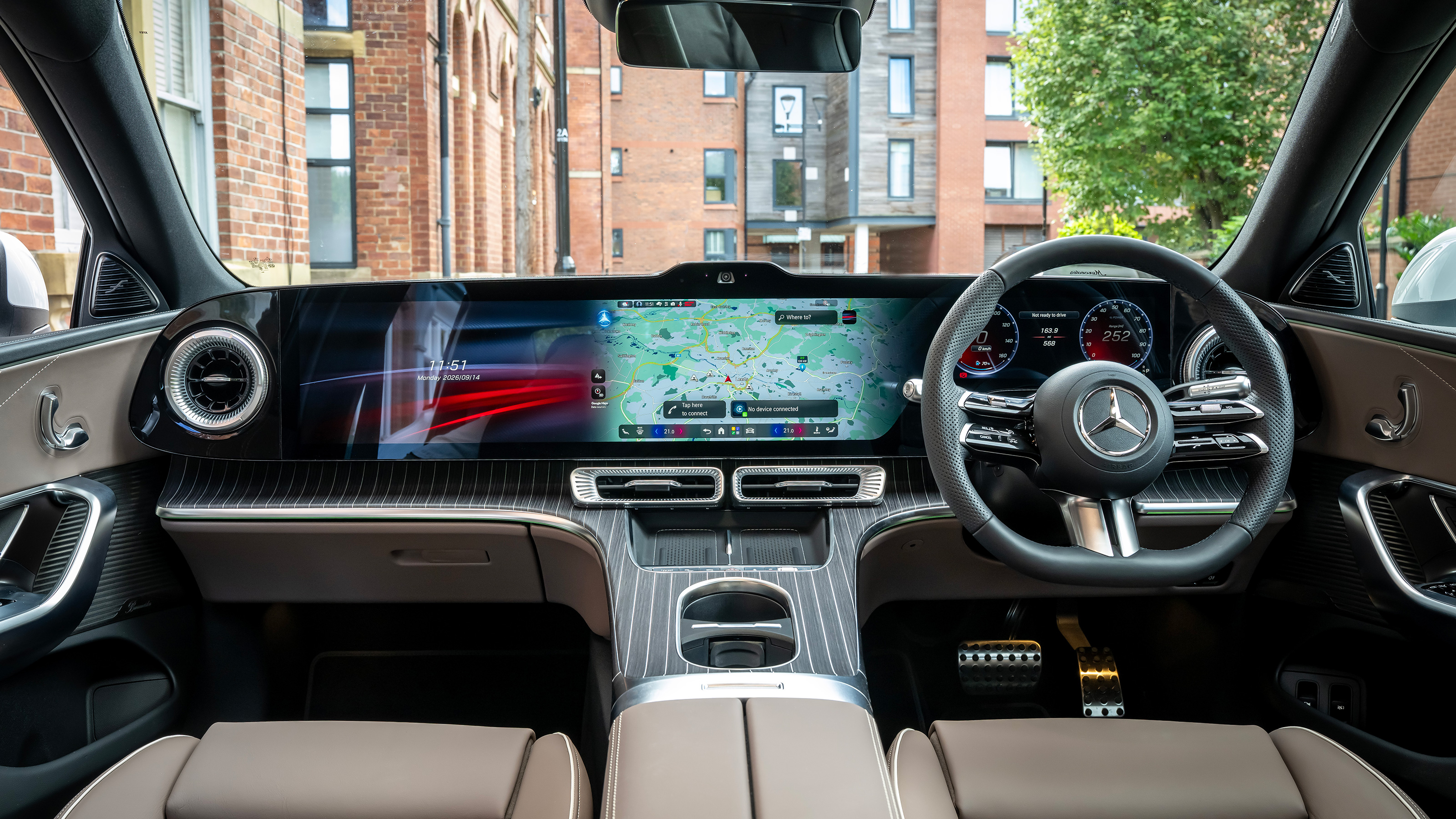Mercedes C-Class Electric interior