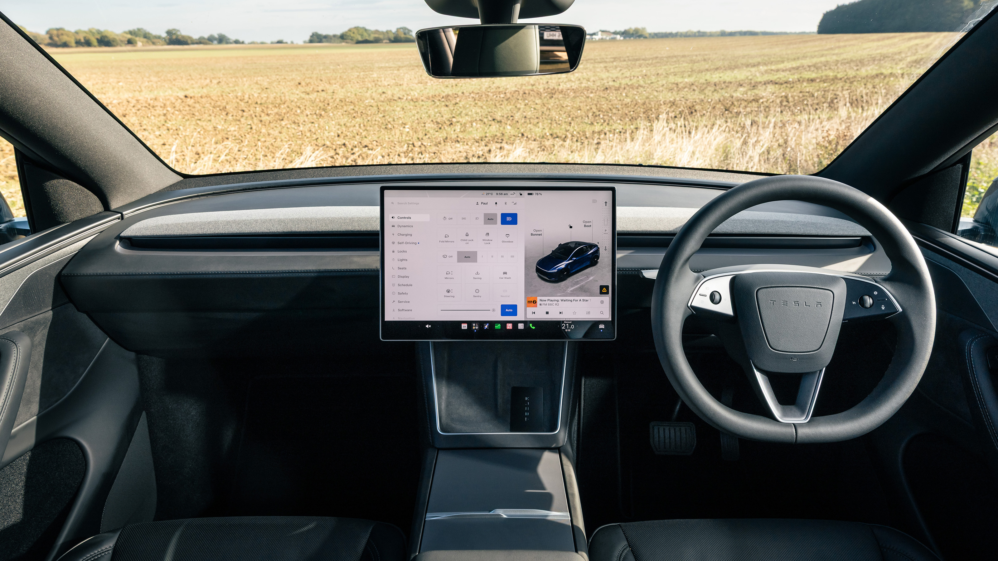 Tesla Model Y interior
