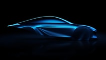 Alpine A110 electric sculpture