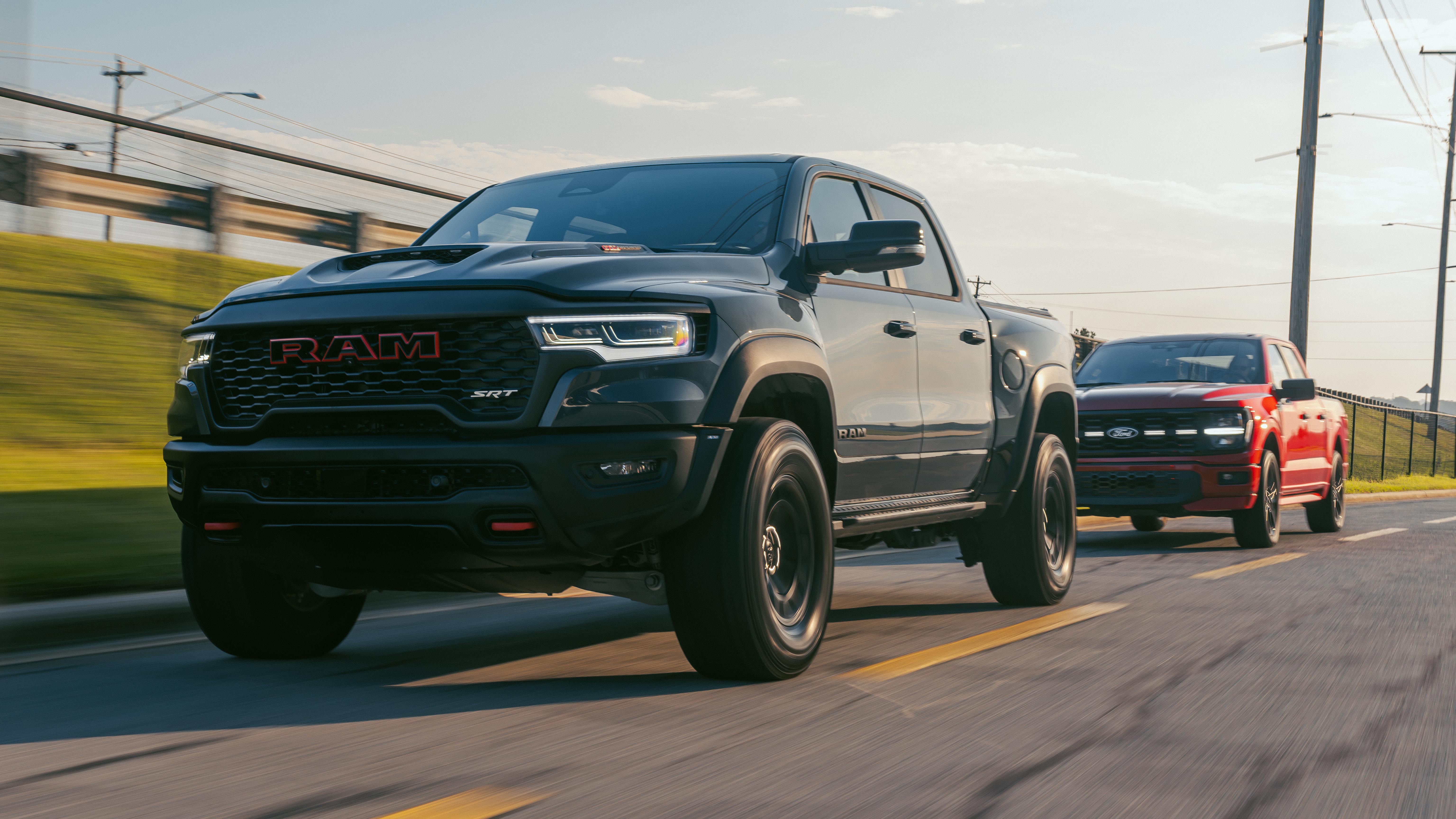 Ford F-150 Lobo vs Ram 1500 TRX Top Gear Truck of the Year 2027
