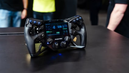 Fanatec’s new screen-laden wheel