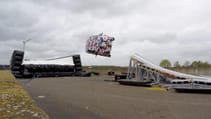 Behind the scenes on Jaguar's E-Pace barrel roll attempt