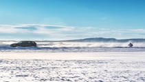 Jaguar XF Sportbrake tows a skier at 117mph
