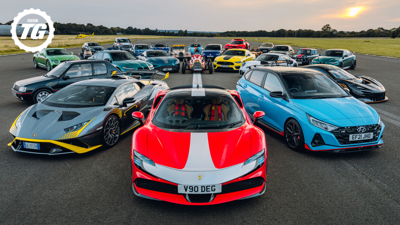 Chris Harris vs 2021’s Best Performance Cars | Top Gear magazine Speed Week