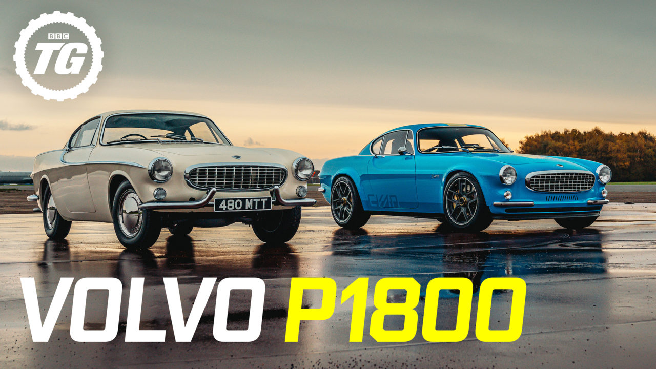 Volvo P1800 Cyan Racing 424bhp/tonne Restomod vs original | Top Gear RETROspective