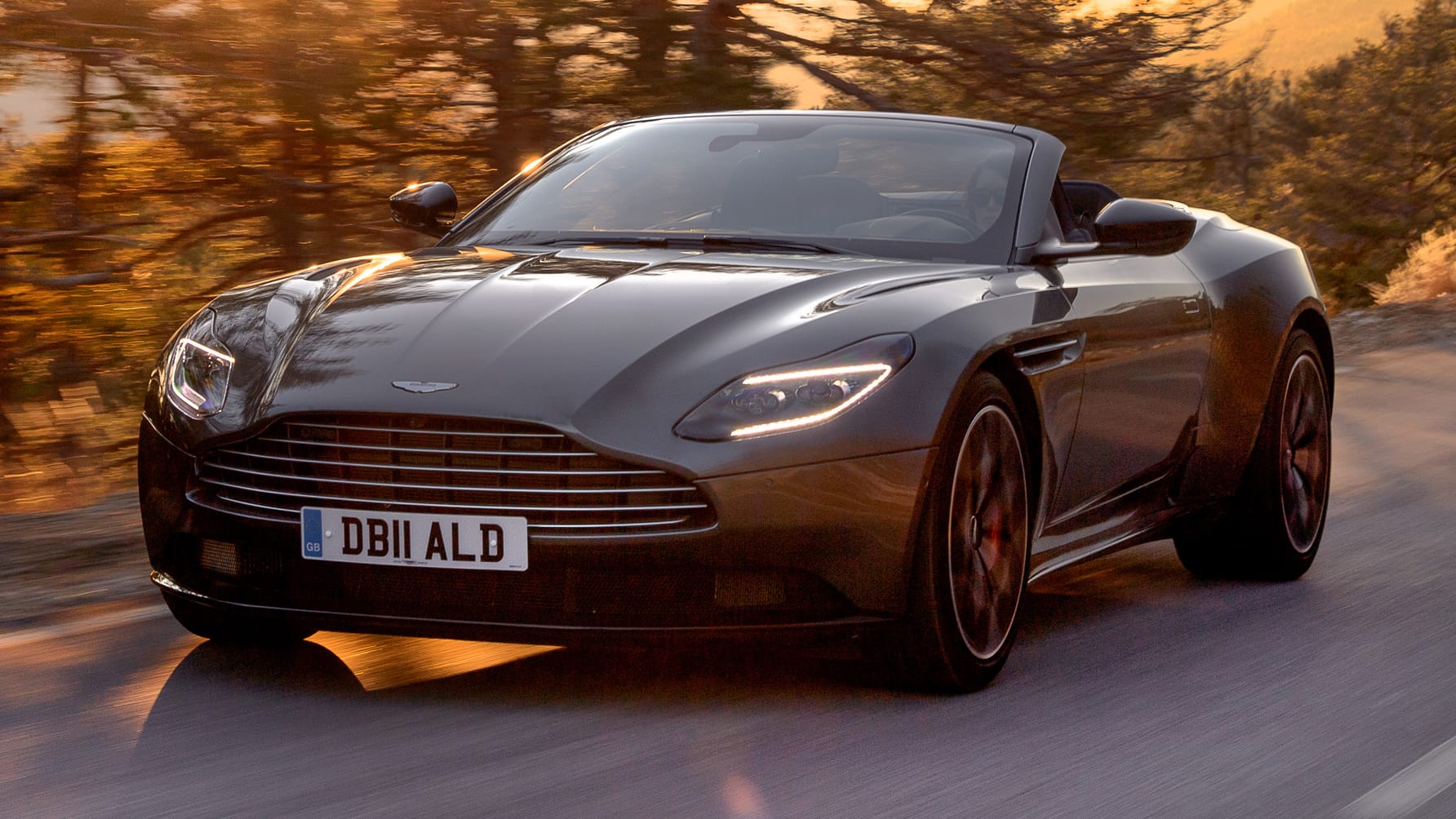 Aston Martin DB11 Volante Driving, Engines & Performance | Top Gear