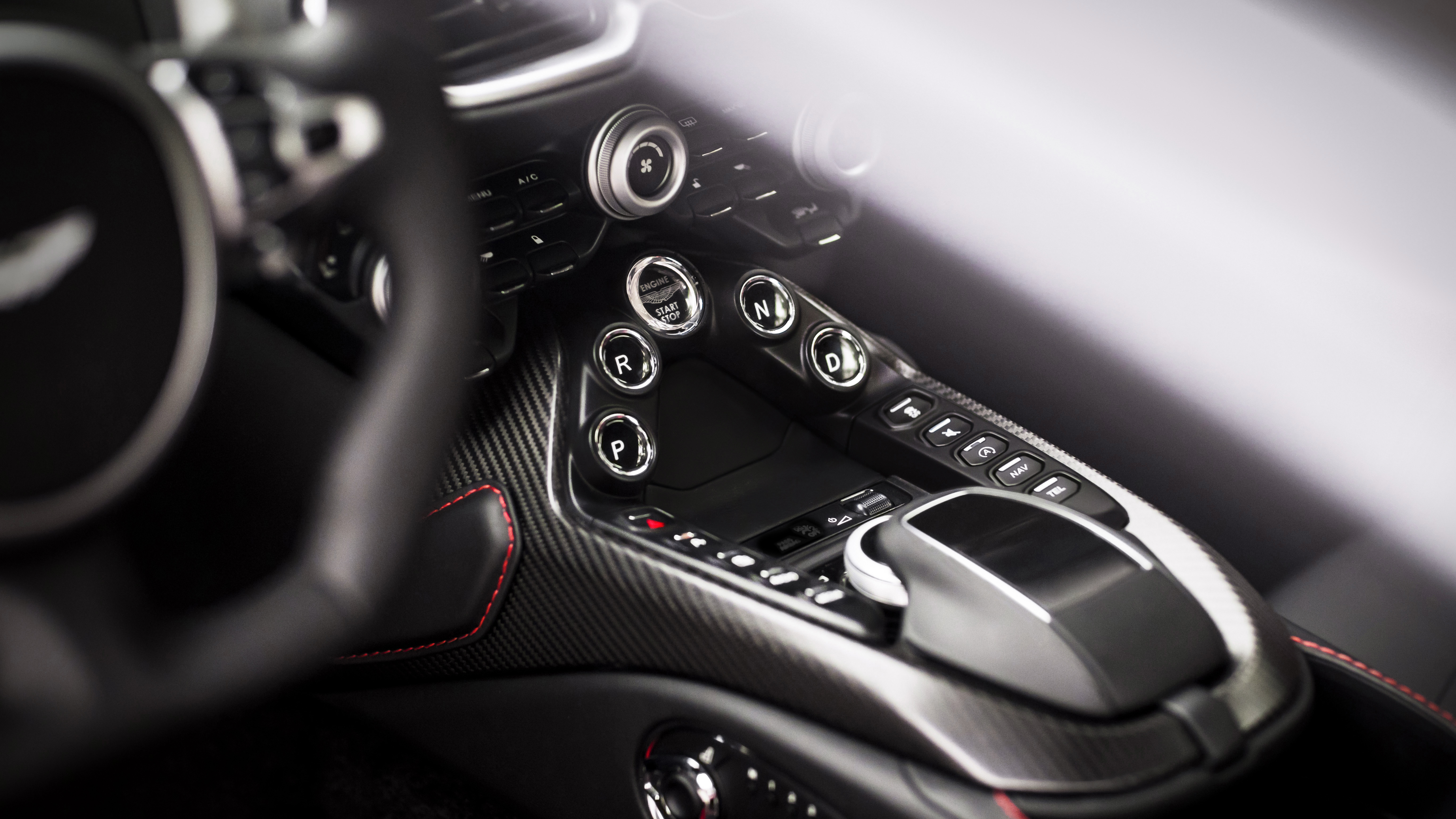 Aston Martin Vantage Interior Layout Technology Top Gear