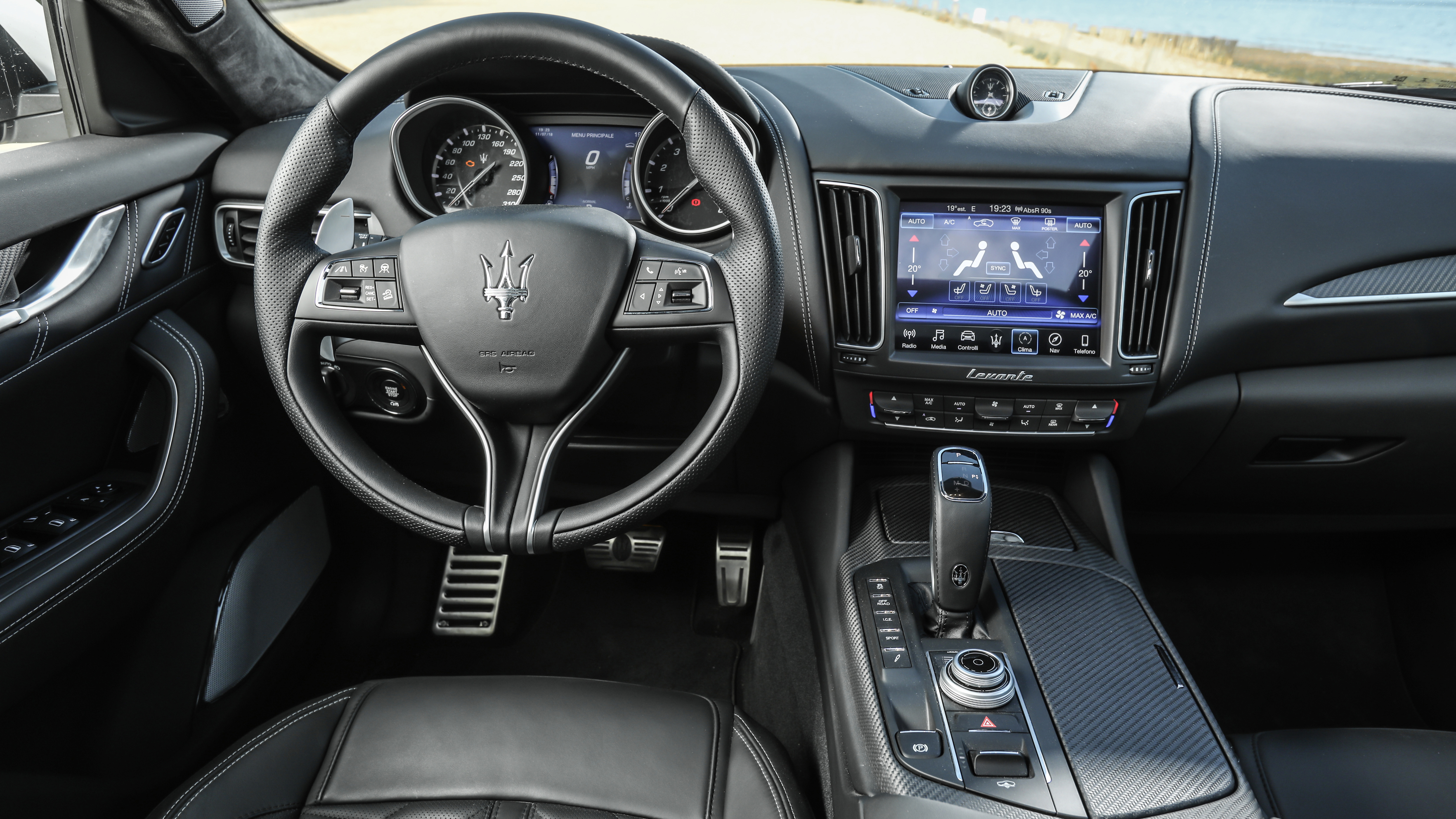 Maserati Levante Interior Layout