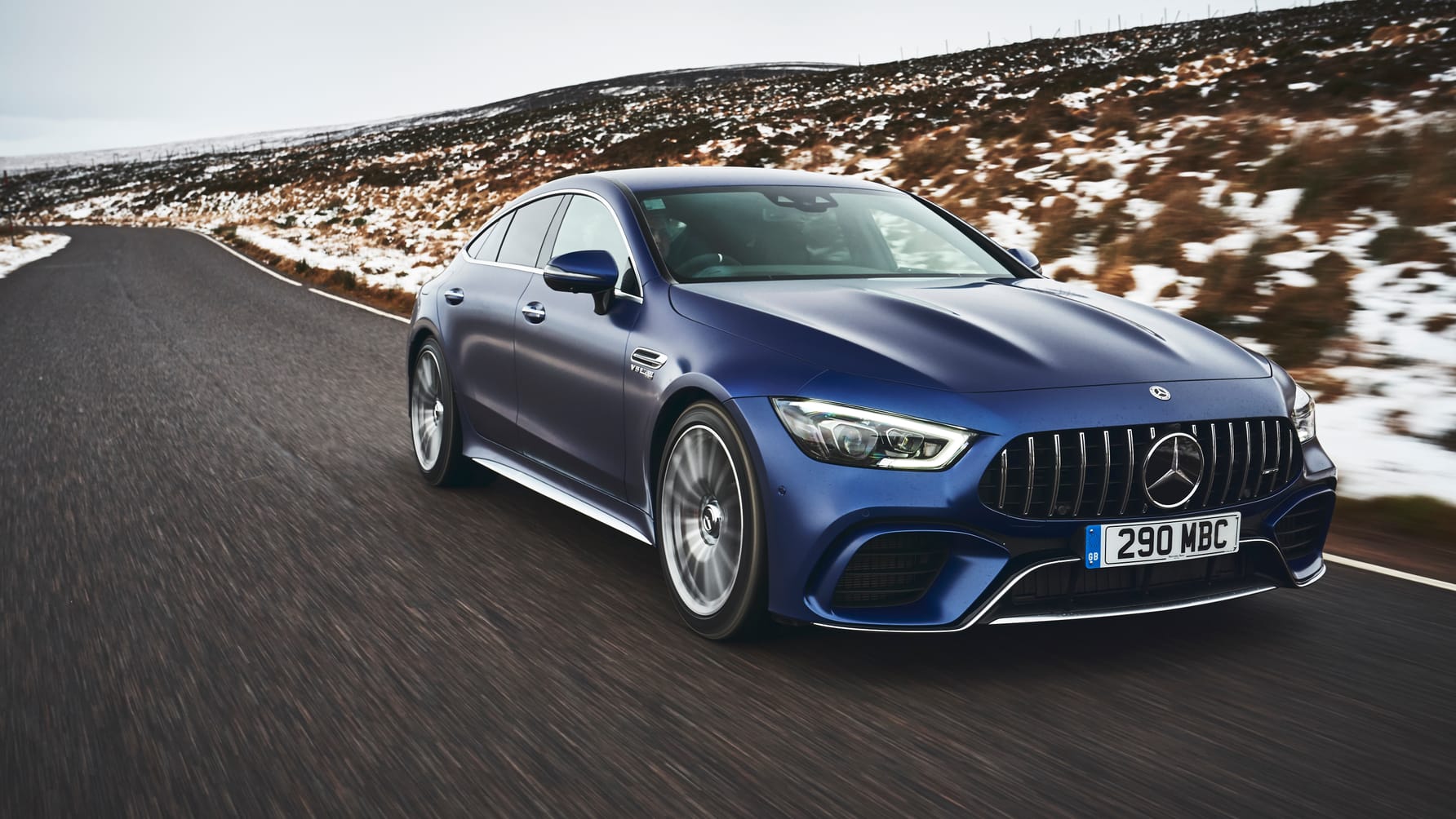 MercedesBenz AMG GT 4door Review 2025 Top Gear