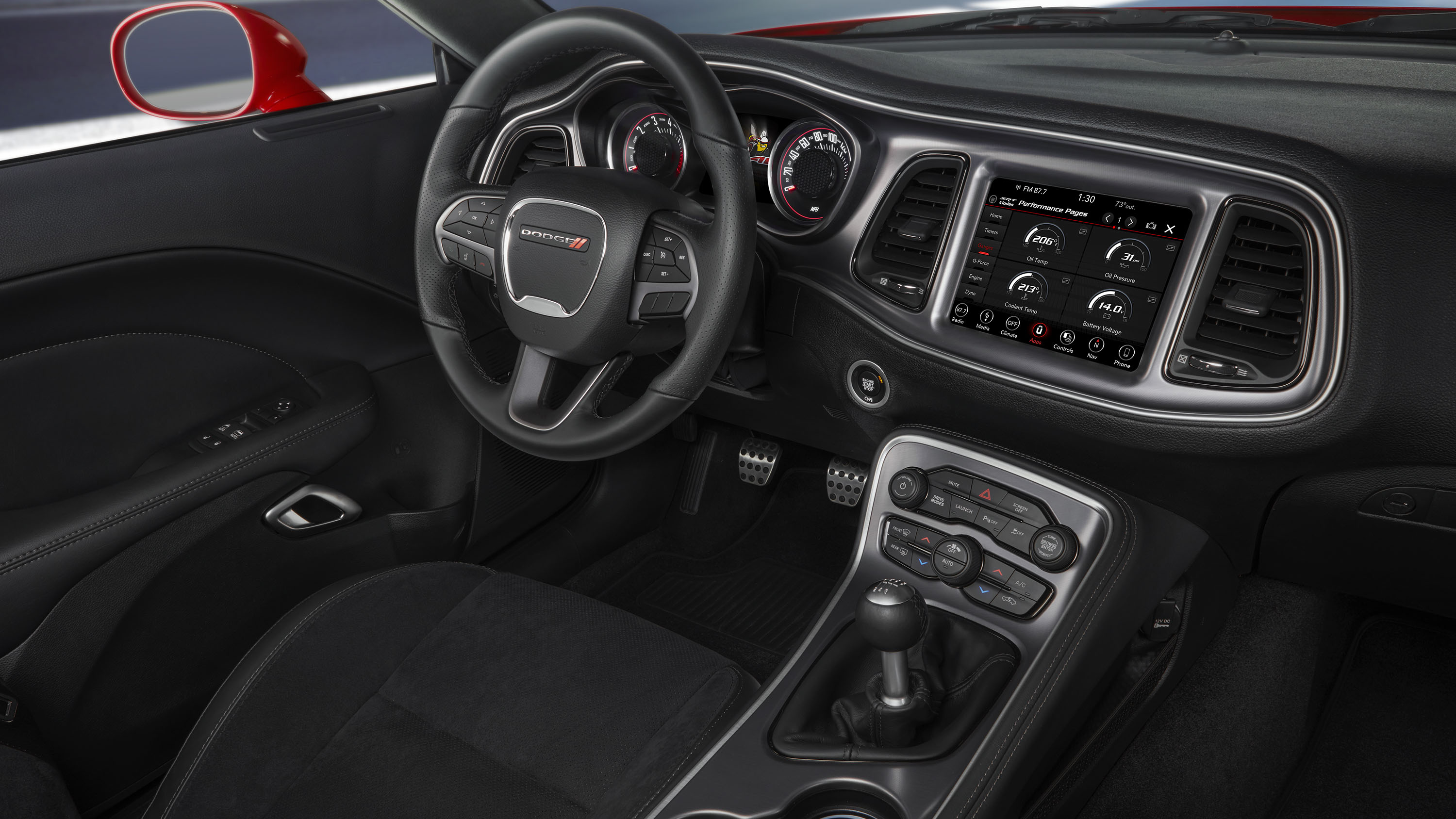 Dodge Challenger Interior Layout