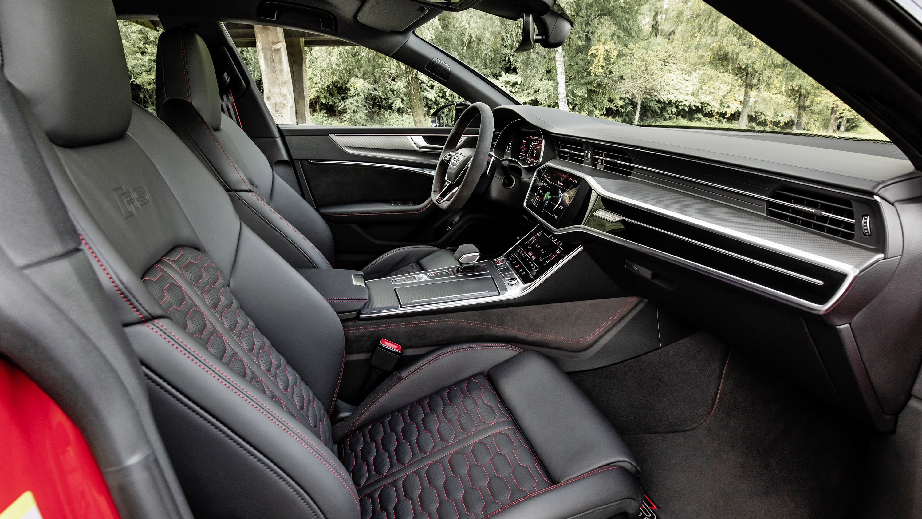 Audi RS7 Interior Layout & Technology Top Gear