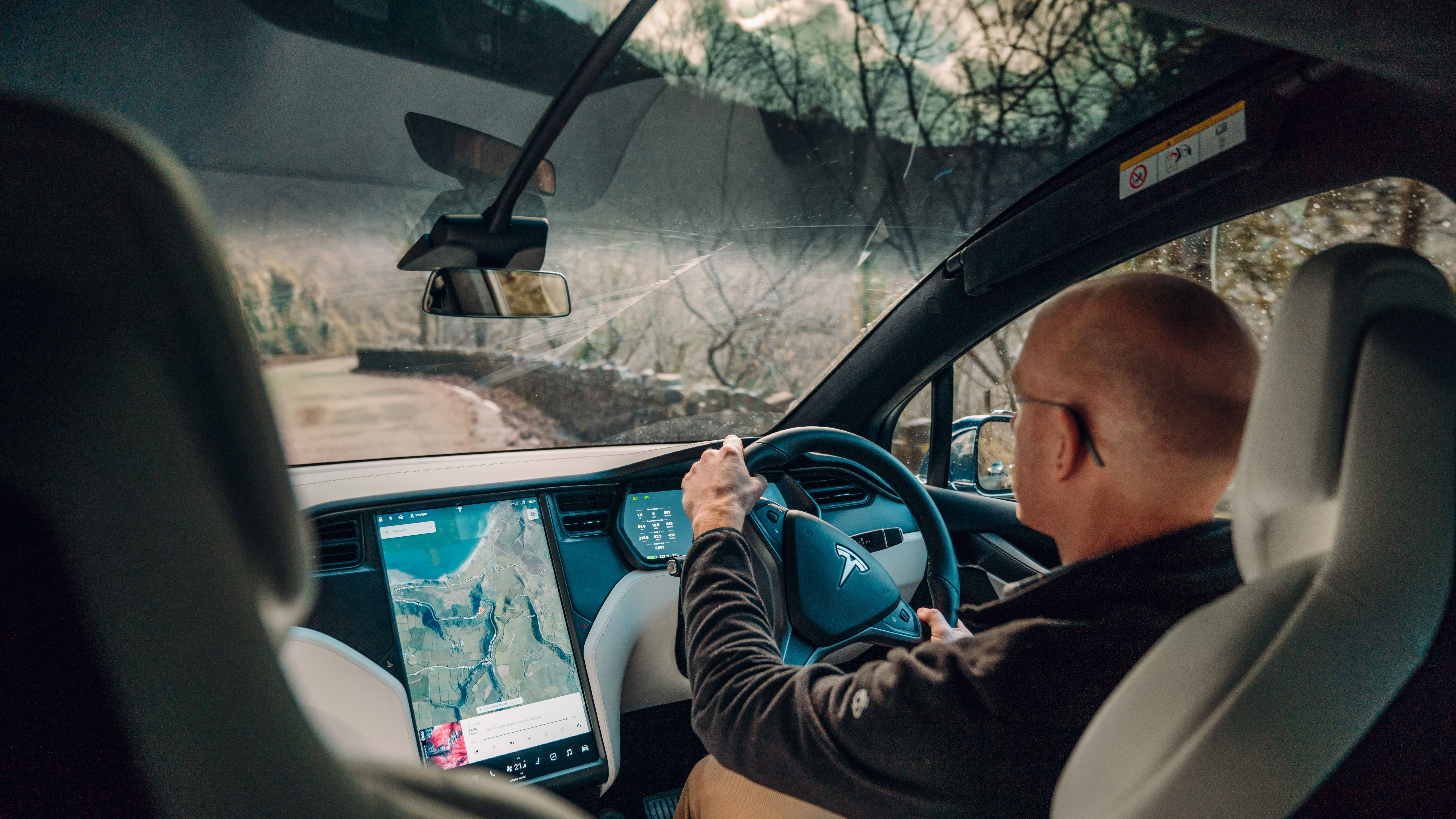 Tesla Model X Interior Layout