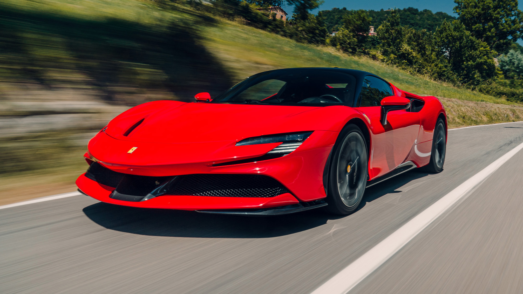 Ferrari SF90 Stradale Interior Layout & Technology