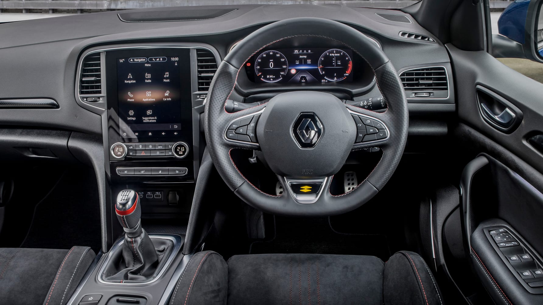 Renault Megane Interior Layout & Technology Top Gear