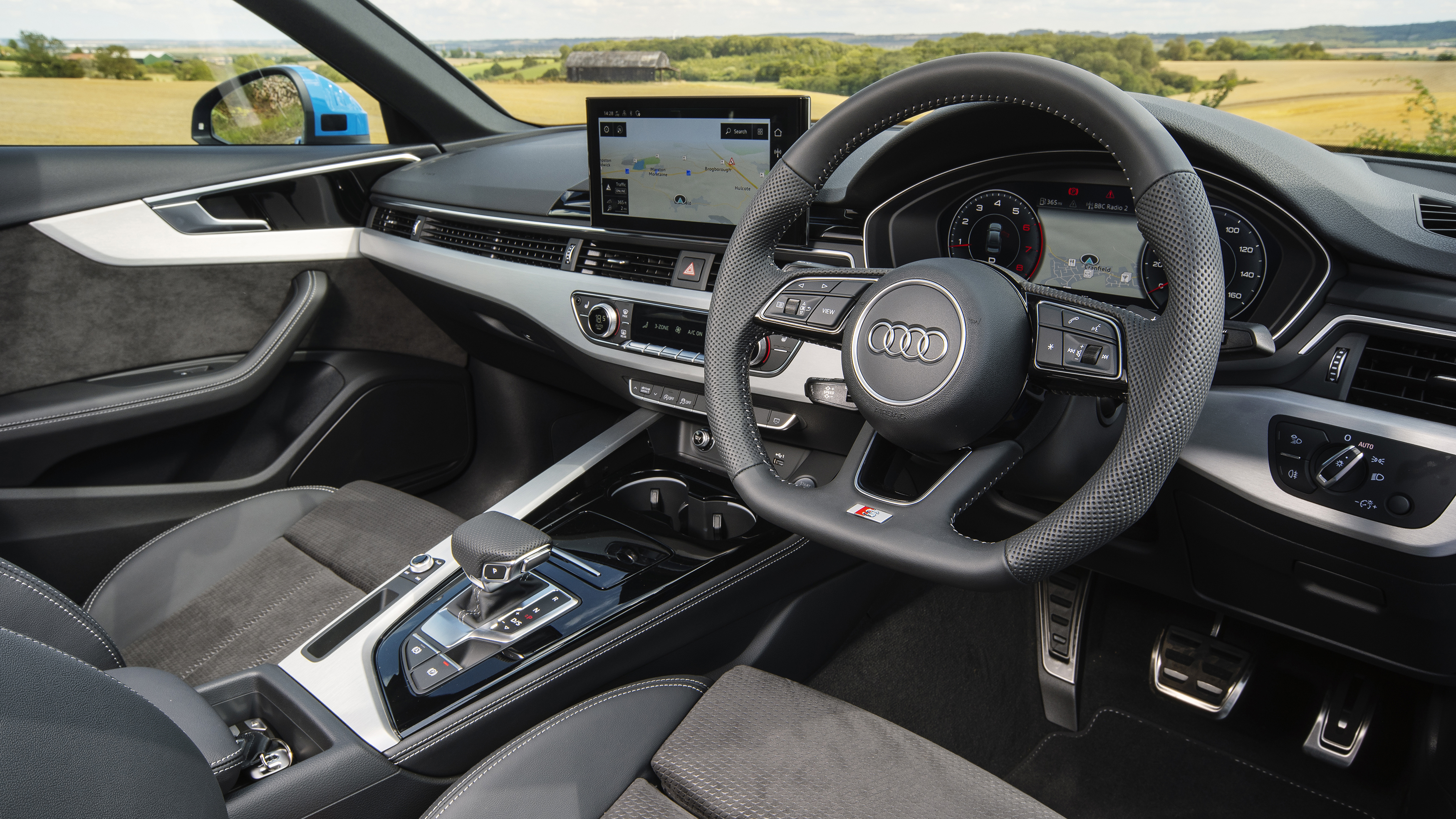 A4 Interior Layout & Technology Top Gear