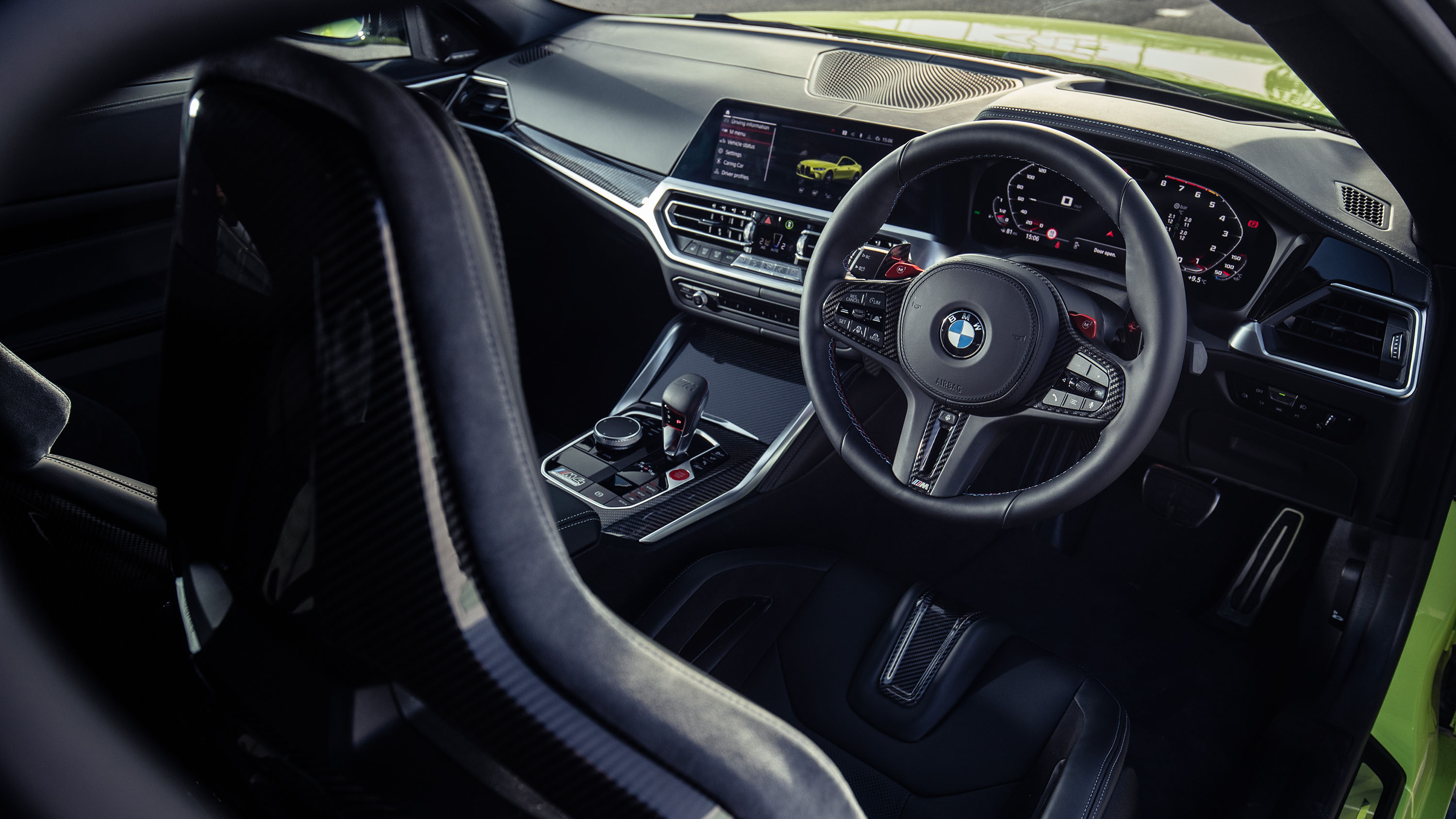 Bmw M4 Competition Interior Layout Technology Top Gear