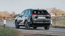 Toyota RAV4 rear three quarters