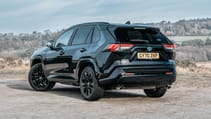 Toyota RAV4 static rear three quarters