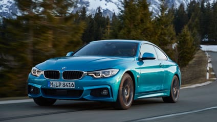 BMW 4 Series M Sport Coupe front quarter
