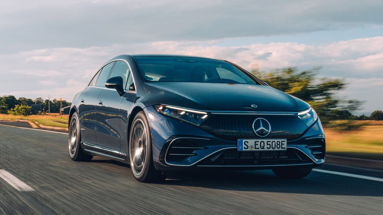 Mercedes Benz EQS Review 2024 Top Gear