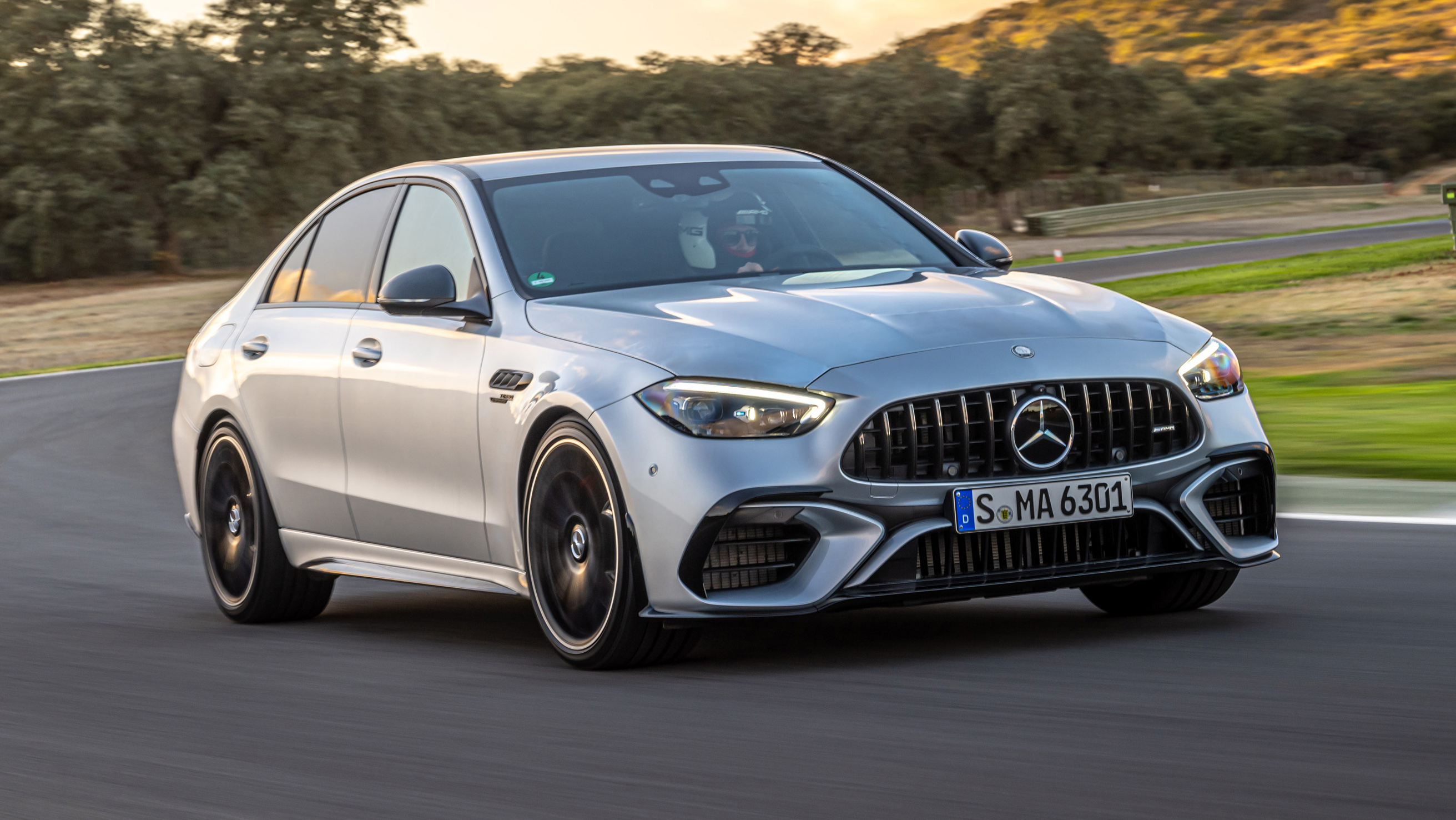 Big, bad Mercedes-Benz flashes a little green