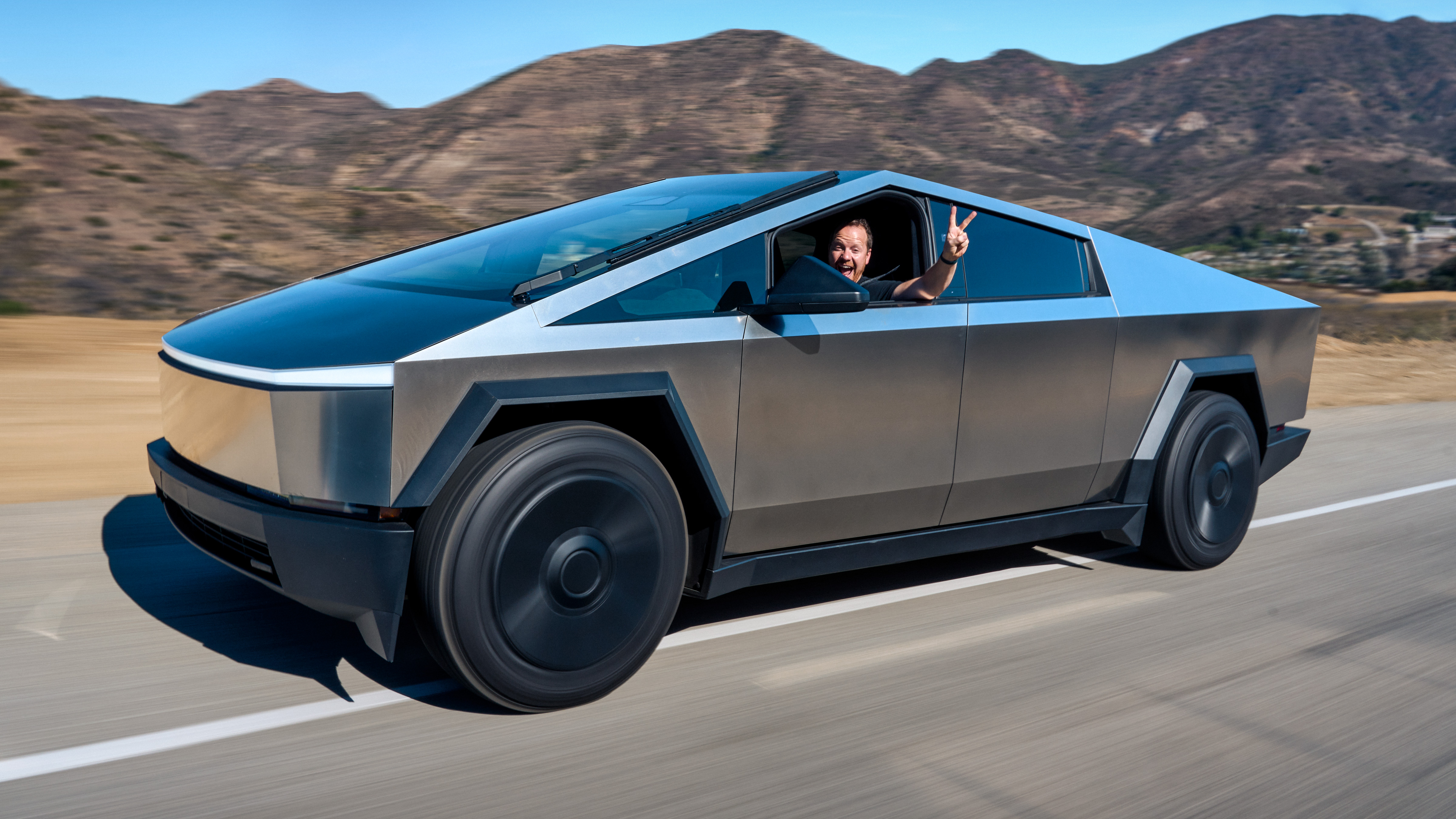 Tesla is testing Cybertruck with dual-motor powertrain, interior