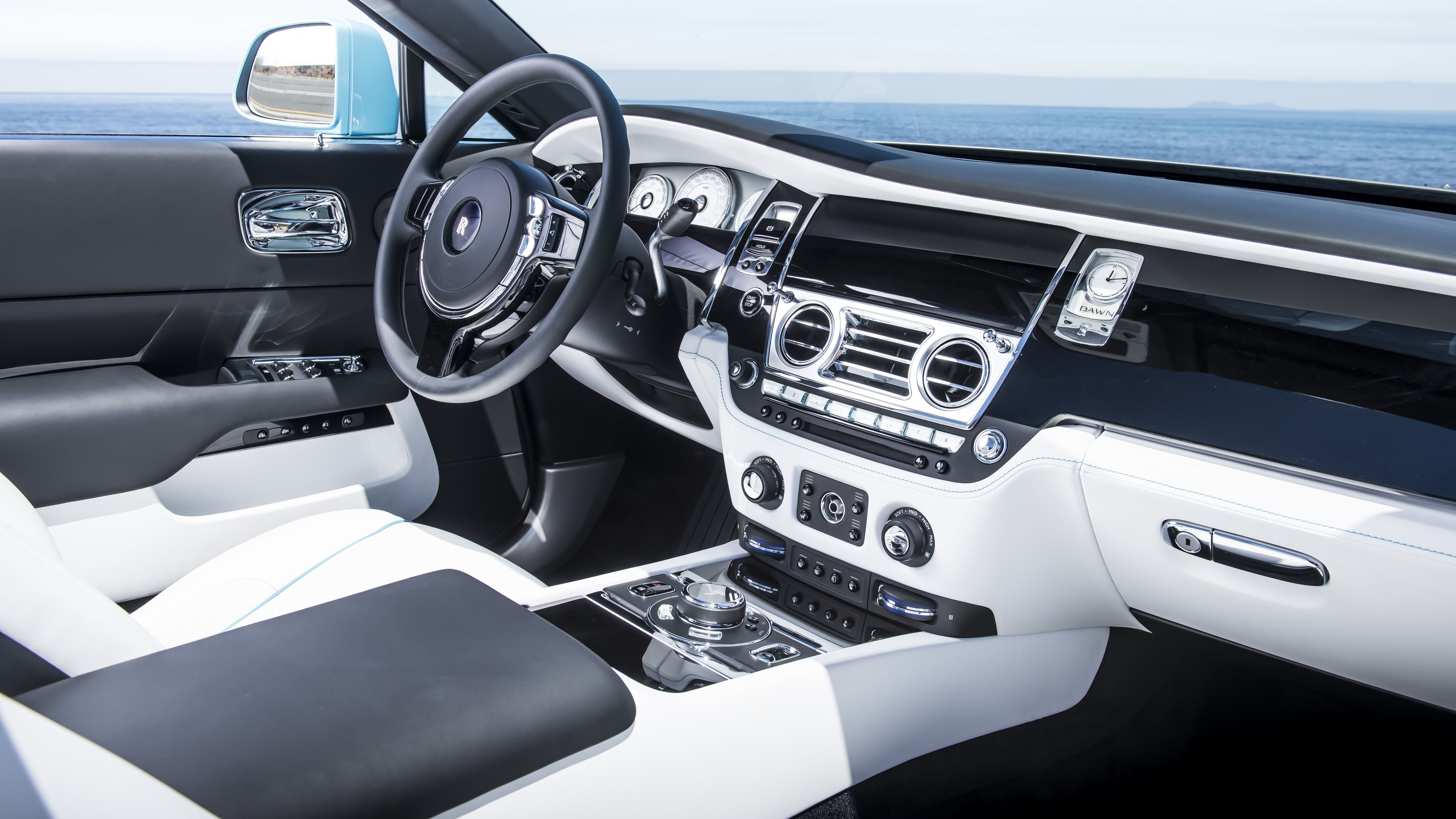 RollsRoyce Dawn Interior Layout & Technology Top Gear