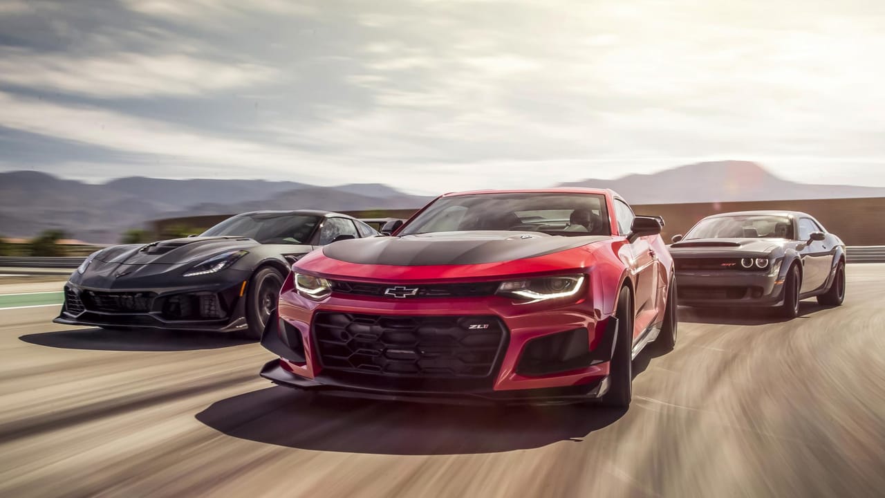Camaro Zl1 Vs Corvette Zr1 Vs Dodge Demon Top Gear