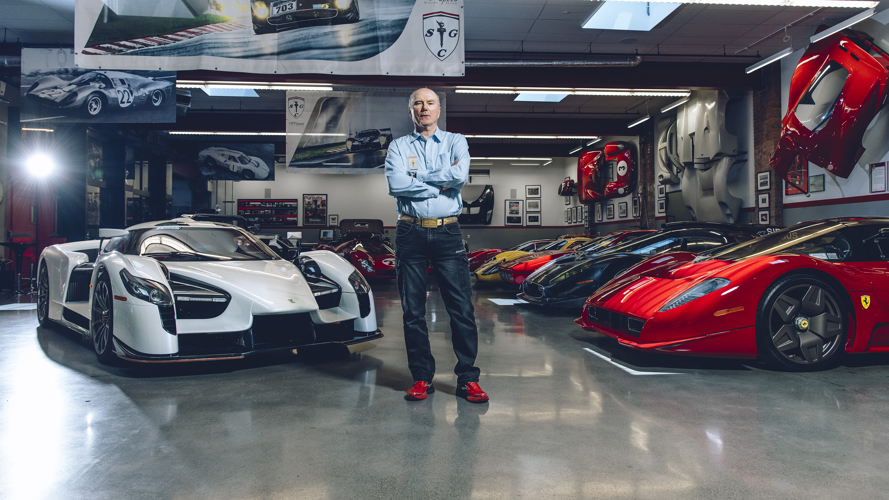 Take A Look Inside Jim Glickenhaus S Secret Garage Top Gear