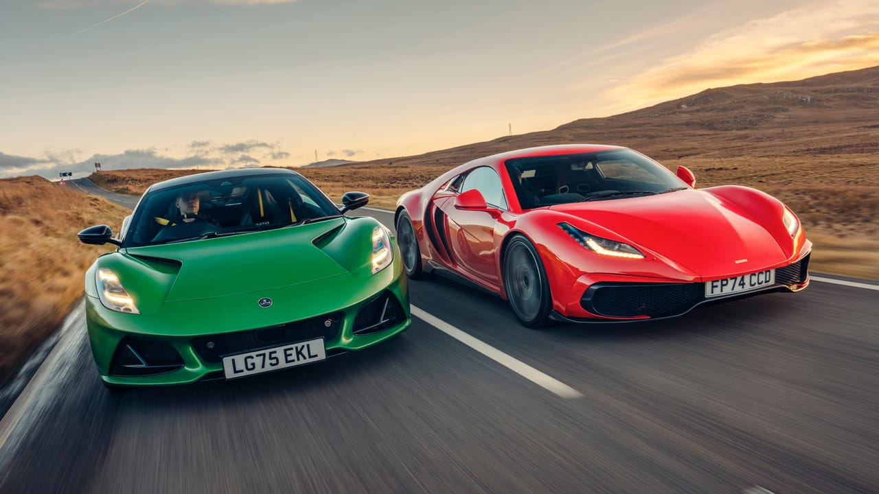 Noble M500 vs Lotus Emira: are old school sportscars better?