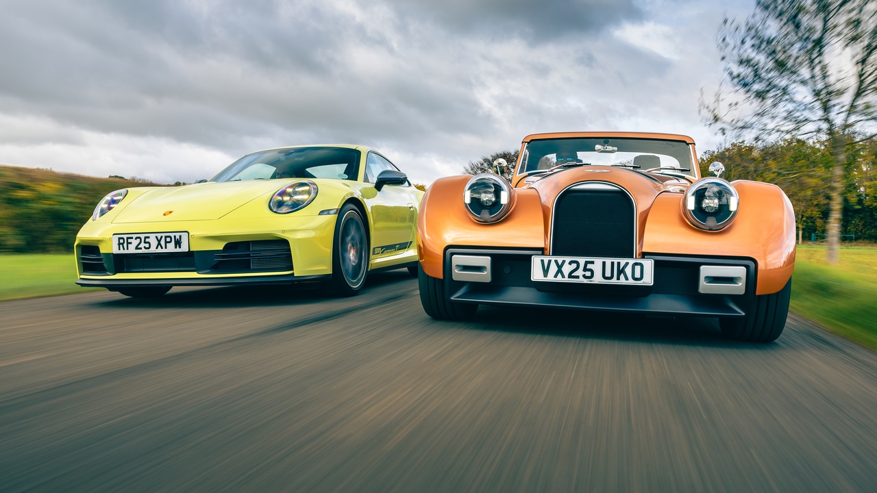 Morgan Supersport vs Porsche 911 Carrera T: which £100k+ sports car is best?