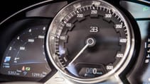 Bugatti Chiron speedometer