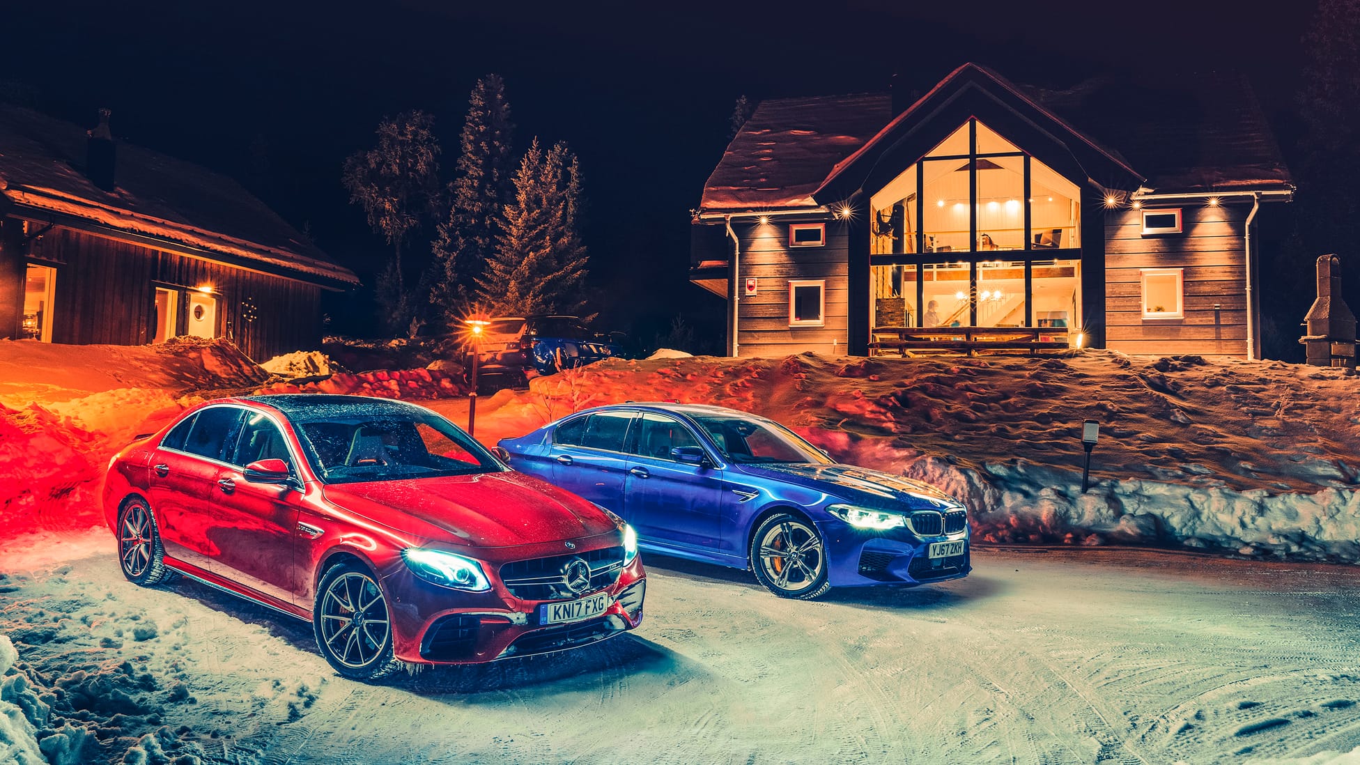 BMW M5 vs Mercedes E63 AMG 1,200bhp saloon slugfest Top Gear