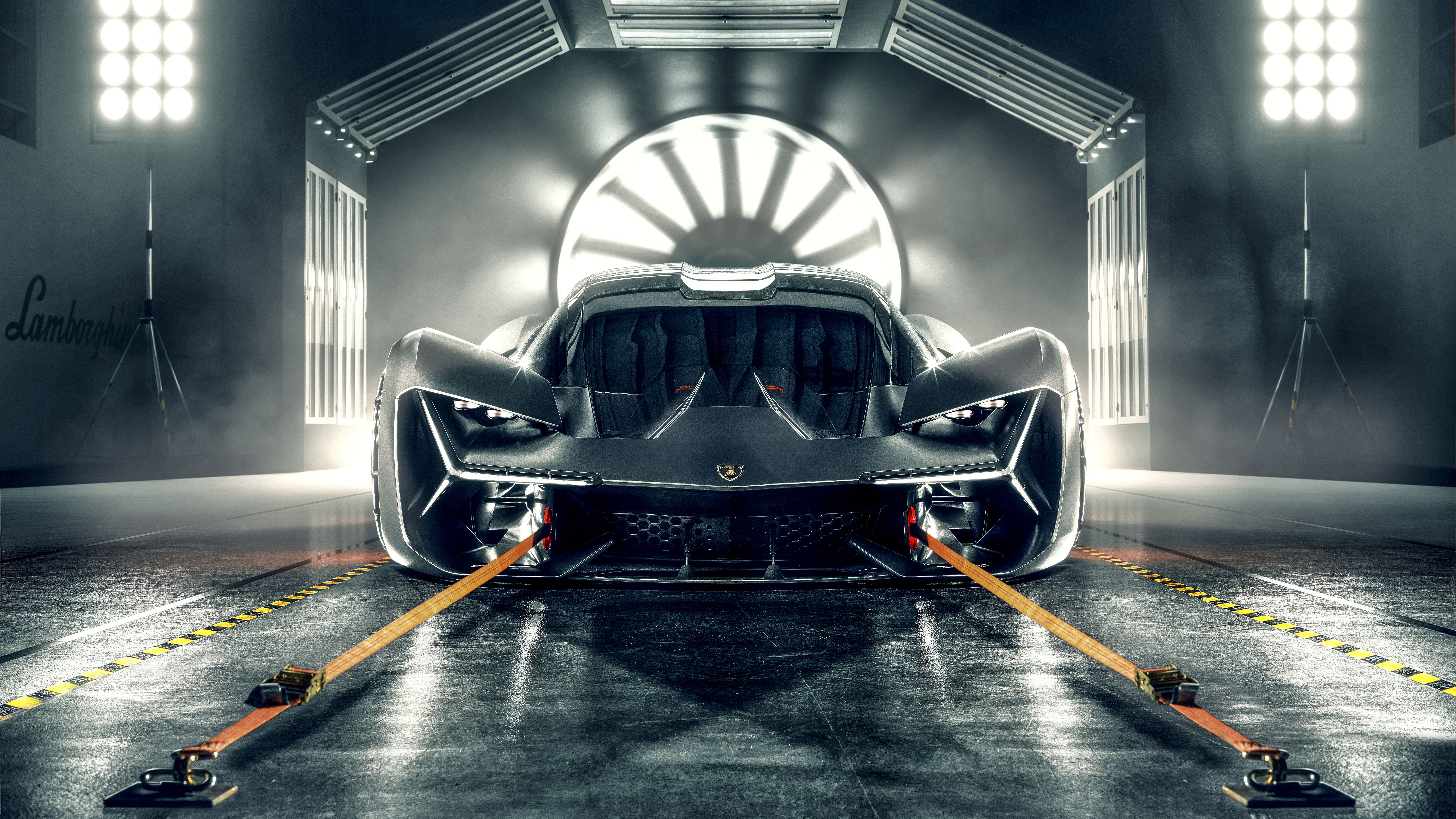 2017 Lamborghini Terzo Millennio Concept Top Gear Testing 