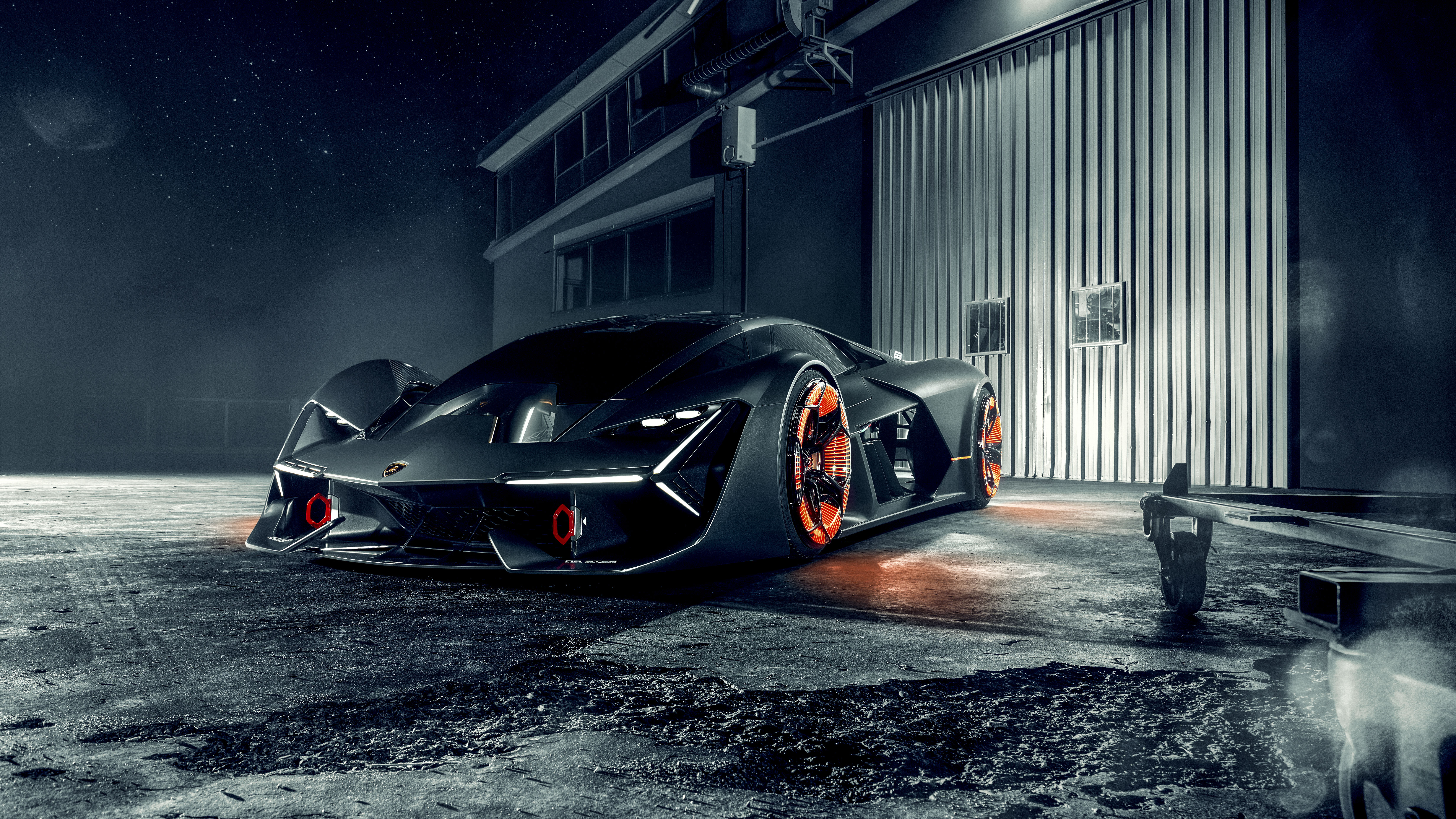 2017 Lamborghini Terzo Millennio Concept Top Gear Testing 