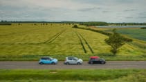 Hyundai i20N vs Ford Fiesta ST vs Mini JCW Cooper Top Gear