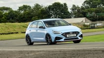 Hyundai i30N cornering