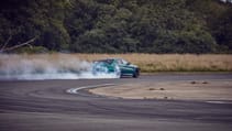 Drift battle: Conti vs e-tron GT vs M5 CS vs Mustang vs Giulia GTAm