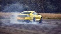 Drift battle: Conti vs e-tron GT vs M5 CS vs Mustang vs Giulia GTAm
