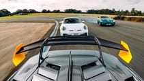 Ferrari vs Lamborghini vs Aston Martin vs Porsche supercar showdown Top Gear