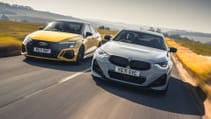 Top Gear Audi RS3 vs BMW M240i coupe review