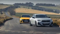 Top Gear Audi RS3 vs BMW M240i coupe review