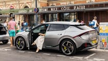 Kia EV6 GT vs Train