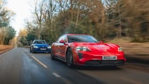 BMW M3 Touring vs Porsche Taycan GTS Sport Turismo