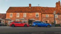 BMW M3 Touring vs Porsche Taycan GTS Sport Turismo