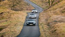 Droptop battle: Mercedes-AMG SL63 vs Bentley Conti GTC vs Porsche 911 GTS Cab