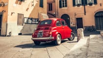 Fiat 500 in Lucca Top Gear