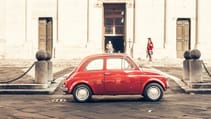 Fiat 500 in Lucca Top Gear