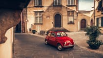 Fiat 500 in Lucca Top Gear