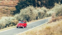 Fiat 500 in Lucca Top Gear